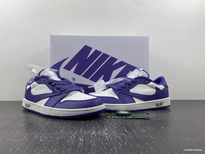 JORDAN X DM7890-386 TRAVIS AIR X SCOTT OFF-WHITE CUSTOM 1 0622